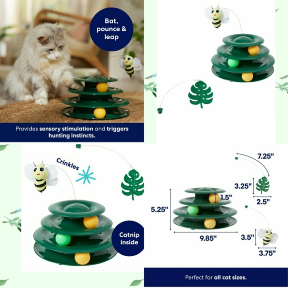 NEW 2-Cat Scratch, Bat, Play Toy Bundle - Picture 7 of 9